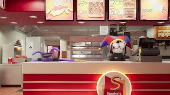O Incrível Circo Digital-Fast food mascarado
