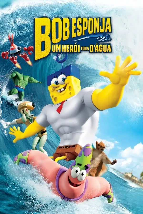 Pôster de Bob Esponja - Um Herói Fora D'Água (2015)