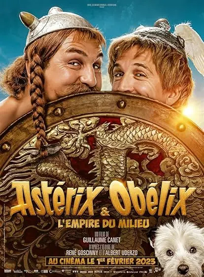 Capa de Asterix & Obelix: O Reino do Meio