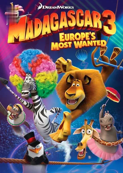 Capa de Madagascar 3: Os procurados