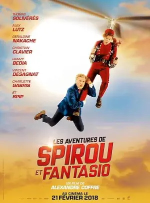 Capa de As Fantásticas Aventuras de Spirou e Fantasio