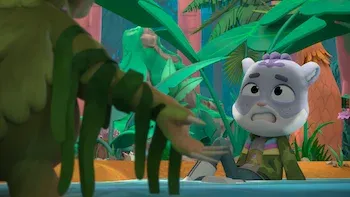 O monstro pegajoso do pântano