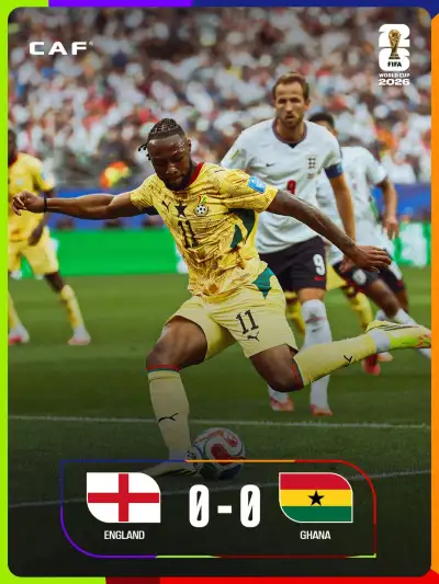 Inglaterra 0-0 Gana