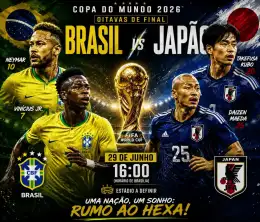 Oitavas de final: Brasil x Japão