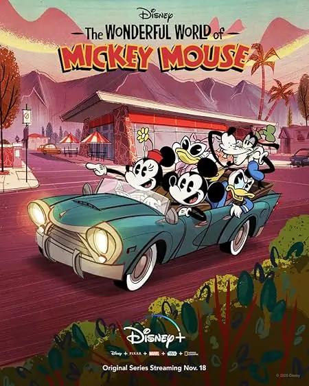 Pôster da série O Mundo Maravilhoso de Mickey Mouse (2022)
