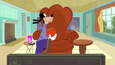 Divirta-se em Casa com o Pateta-E3.Binge Watching