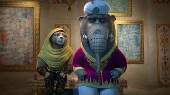 Kung Fu Panda: O Cavaleiro Dragão-Último trabalho