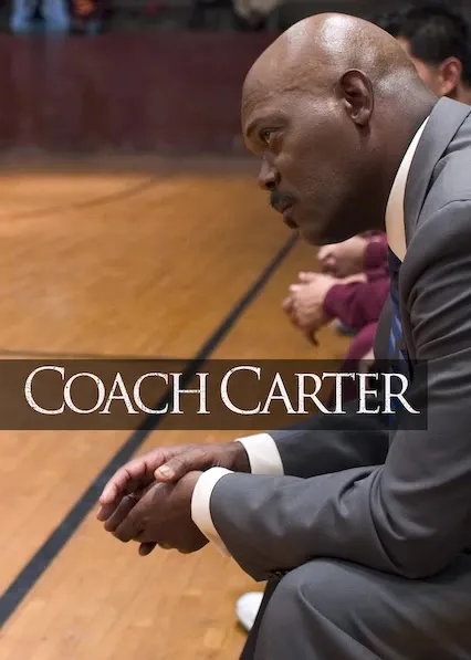 Capa de Coach Carter — Treino para a vida