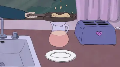 Acampamento de Verão-E3.Breakfast Like Gene Kelly