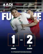 Jordânia 1-2 Argélia