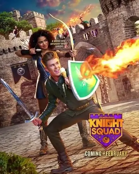 TV series poster: Esquadrão de Cavaleiros