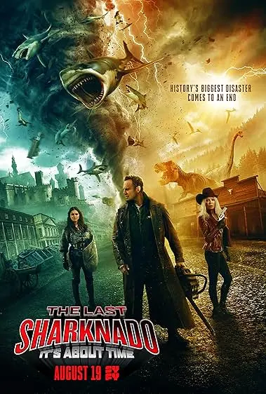 Capa de O Último Sharknado: Já Estava na Hora