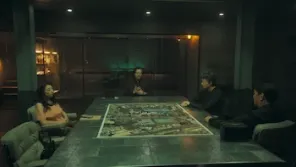 Cena do episódio 6 de Os Golpistas de Tóquio