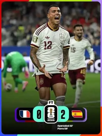 Pôster de França 0-2 Espanha (2026)