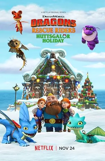 Pôster de Dragões: Equipe de Resgate: Dia de festa em Huttsgalor (2020)