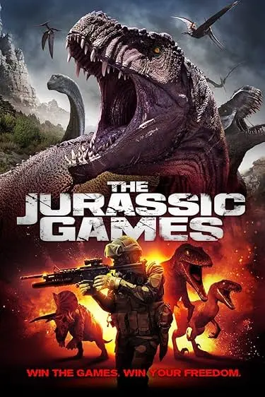 Capa de Jogos Jurássicos