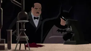 Cena do episódio 2 de Batman: Cruzado Encapuzado