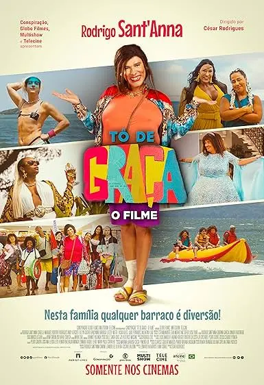 Pôster de Tô de Graça: O Filme (2024)