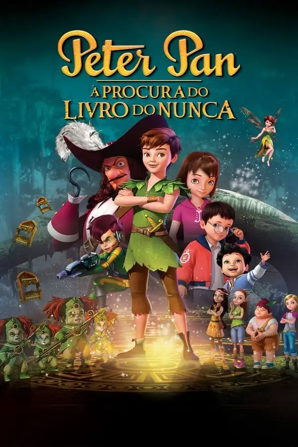 Capa de Peter Pan: À Procura do Livro do Nunca