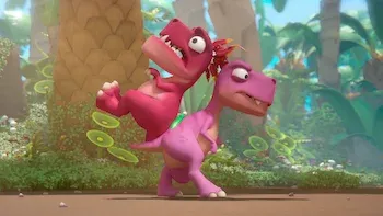 E7.Colados / Três dinossauros em conflito / Amor a rugidos